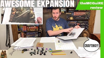 D100 Dungeon THE ADVENTURERS COMPANION Expansion Review