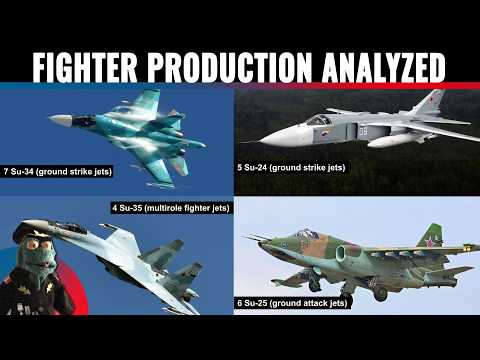 Russia has produced more combat jets than it lost in Ukraine in 2023