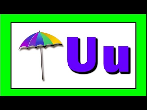 Phonics - The Letter U