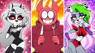 Tounge Twister 13 Helluva Boss X Fnaf X Poppy Playtime X Spooky Month Animation Meme