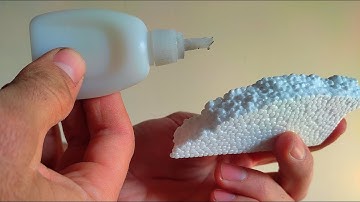 Science Experiments With Thermocol vs super glue | Amazing experiment.