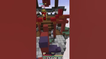 THE BRIDGE ON SUGAR ⚡ THE BRIDGE #minecraft #minecraftpvp #hypixel #hypixelbridge #shorts