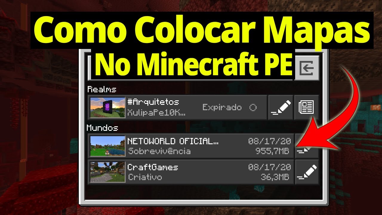 Minecraft: Como baixar e instalar Mapas 