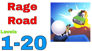 Rage Road Level 1 - 20 by SayGames Gameplay Walkthrough | (IOS - Android)