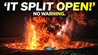 Hawaii's Volcano Just Shot Lava 1,300 Feet Into the Sky — And It's Raining Glass