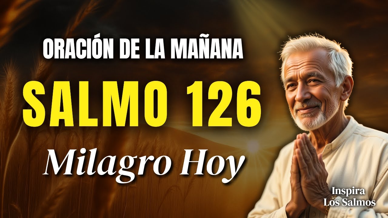 ORACIÓN DE LA MAÑANA CON EL SALMO 126 | Tu Milagro Está en Camino ✨