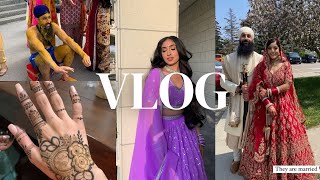Come along with me to my cousins Indian Sikh Punjabi Wedding | VLOG