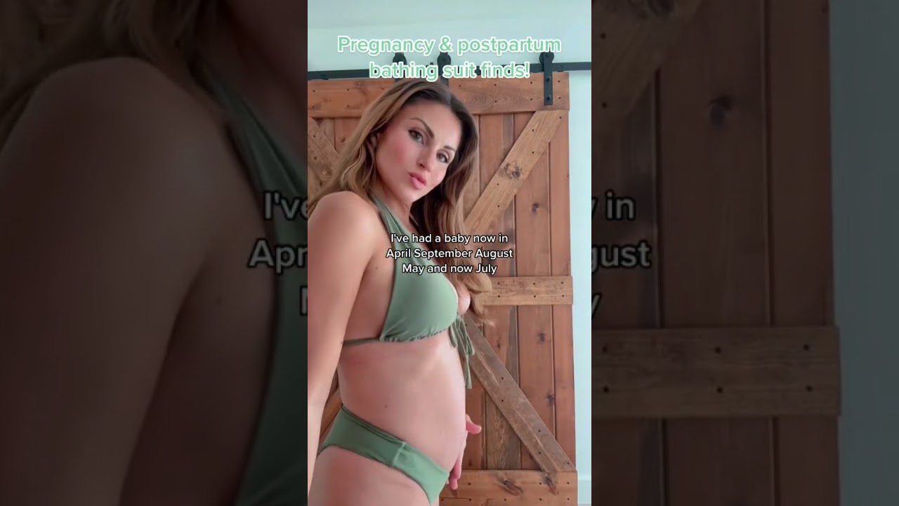 Best pregnancy swimwear find!