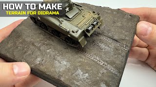 картинка: Как сделать реалистичную землю для диорамы