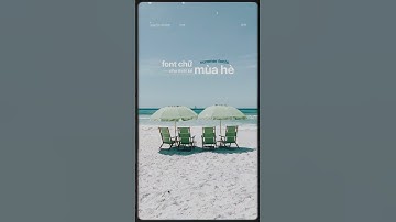 6 Font chữ cho thiết kế mùa hè 2023 nóng đỉnh điểm #graphicdesign #hocthietkedohoa #font #design