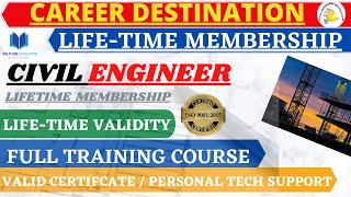 LIFE-TIME MEMBERSHIP ONLINE INTERNSHIP CAREER DESTINATION