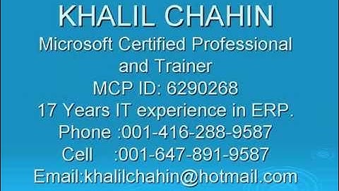 Microsoft Dynamics Nav 2018 and Dynamics 365 Certified Trainer- Official Microsoft Training Courses