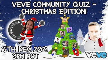 VeVe / Ecomi Community Quiz and AMA - Christmas Edition 2021! $OMI & VeVe info, prizes, fun and more