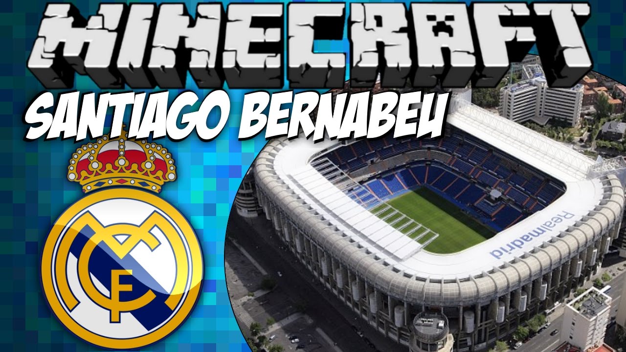 Real Madrid Stadium Tour Santiago Bernabeu Minecraft W Commentary Hd Youtube
