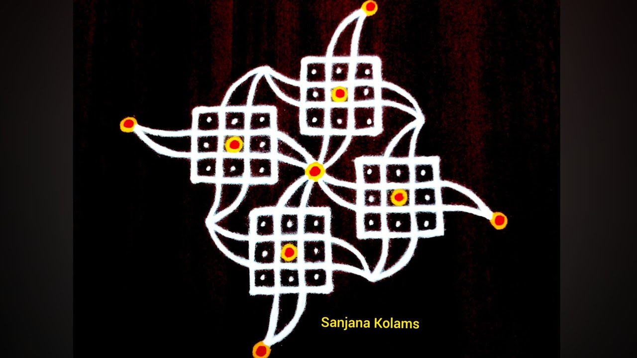 3061. chithirai Madha Special KambiKolam TraditionalRangoli BegginersRangoli DailyKolam Easy Rangoli
