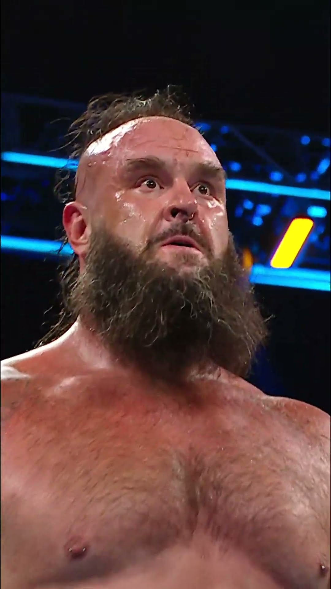 Braun Strowman wasn't playing any games with A-Town Down Under ?