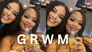 CHIT-CHAT GRWM FOR BRUNCH | OUTFIT + MAKEUP + HAIR FT. MY BESTIE 💛