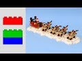 Building Santa's LEGO Sleigh and Reindeer