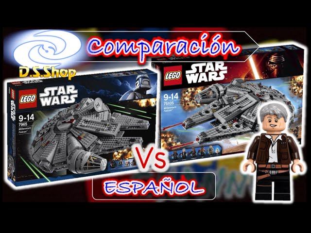 Himno Peregrino derrocamiento LEGO Star Wars ¿Cual es el Mejor Millennium Falcon ? Review de Juguetes -  YouTube
