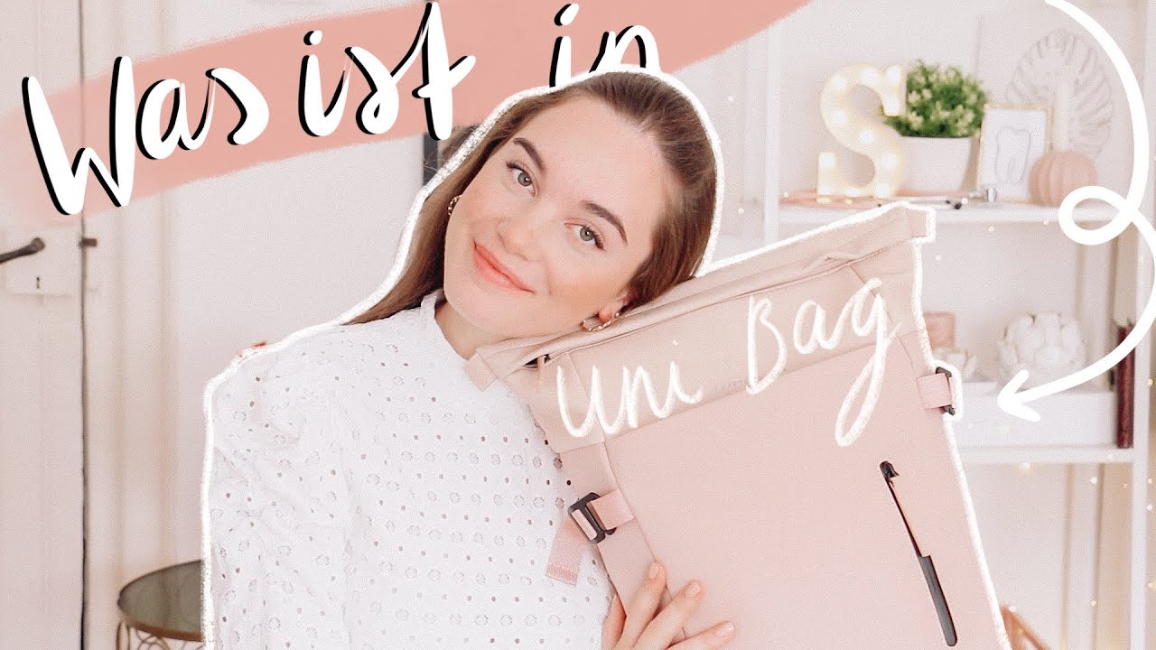 Was ist in meinem UNI RUCKSACK 🎒 // Sophie Hobelsberger