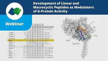 Webinar: Development of Linear and Macrocyclic Peptides as Modulators of G-protein Activity