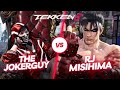 Tekken 8  the jokerguy vs rj jin  high level gameplay