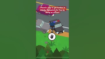 A clever tip to get free lumber in sneaky Sasquatch by being an officer! #sneakysasquatch