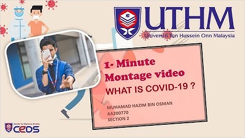 PRESENTATION MULTIMEDIA PROJECT 1-MINUTE MONTAGE