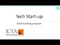 Information and communication technology agency of sri lanka icta tech startup support