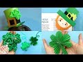 5 St Patrick's Day Crafts to make - fun ideas to make Leprechauns and Shamrocks