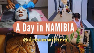 A DAY IN MY LIFE IN NAMIBIA: skin care || grocery haul 🥨😋 Namibian Youtuber 🇳🇦