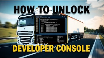 How to Enable Developer & Console Mode in ETS2 | Open Console in Euro Truck Simulator 2