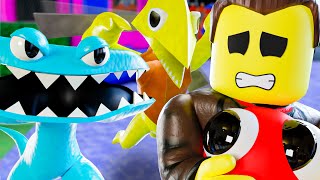 CYAN is NOT a MONSTER?! RAINBOW FRIENDS 3D ANIMATION