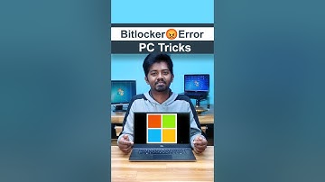 Windows Bitlocker Error தமிழில் 😡 💻 #shorts #tamil