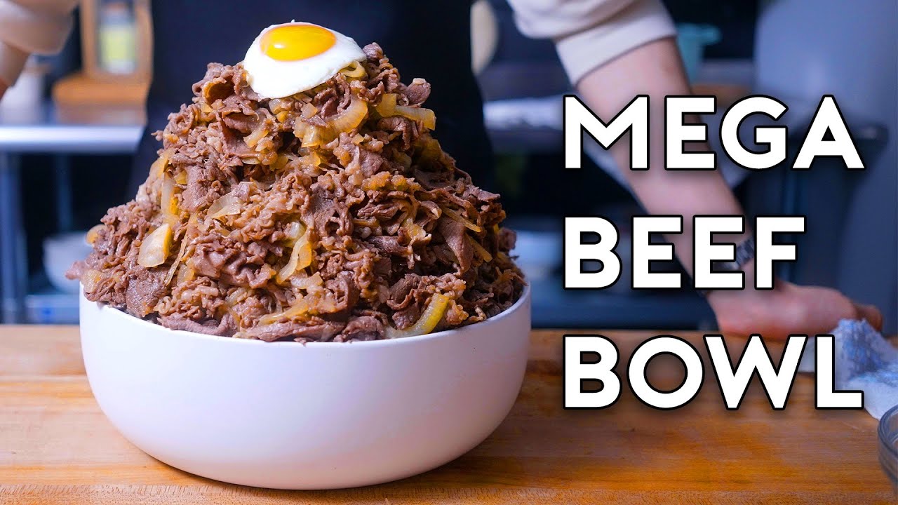 Mega Beef Bowl from Persona 4 | Anime with Alvin | Babish Culinary Universe