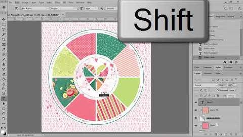 Creating Text Near or Overlapping Existing Text in Photoshop and PSE