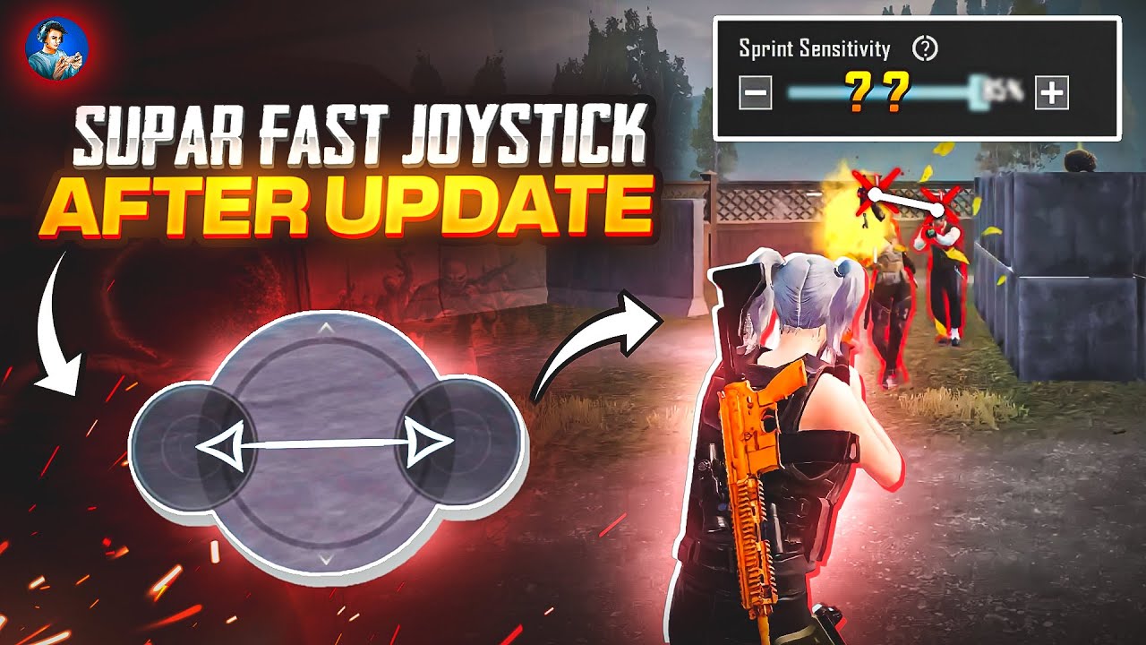 🔥Best joystick setting (sprint sensitivity) for 99% headshot | Tips and tricks for joystick (BGMI)