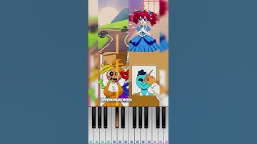 Poppy Playtime Doey the Doughman x YARNABY Complete Edition 😅 @AnimatedTrendd - Piano Tutorial