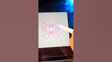 Easy Mandala Trick In Procreate 🤍☺️ #shorts #art #drawing #painting #mandala