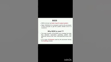 What is BIOS? #computerscience #computer #education #easylearning