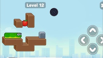 Snake Puzzle Slither to Eat Level 12 Walkthrough Solution