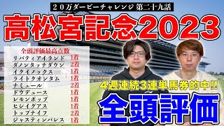 【高松宮記念2023全頭診断】最高評価が7週連続馬券内！全頭を徹底診断！【20万ダービーチャレンジ第二十九話】