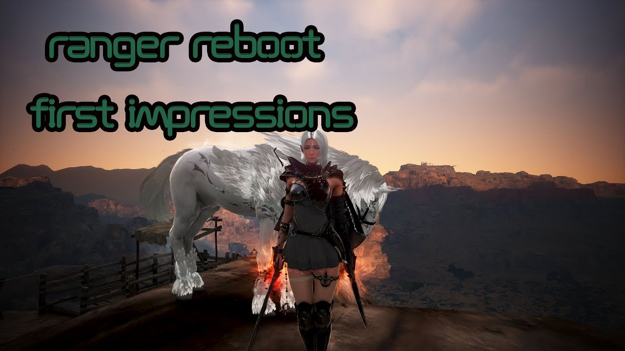 black desert online ranger guide  2022  BDO - Ranger Reboot First Impressions