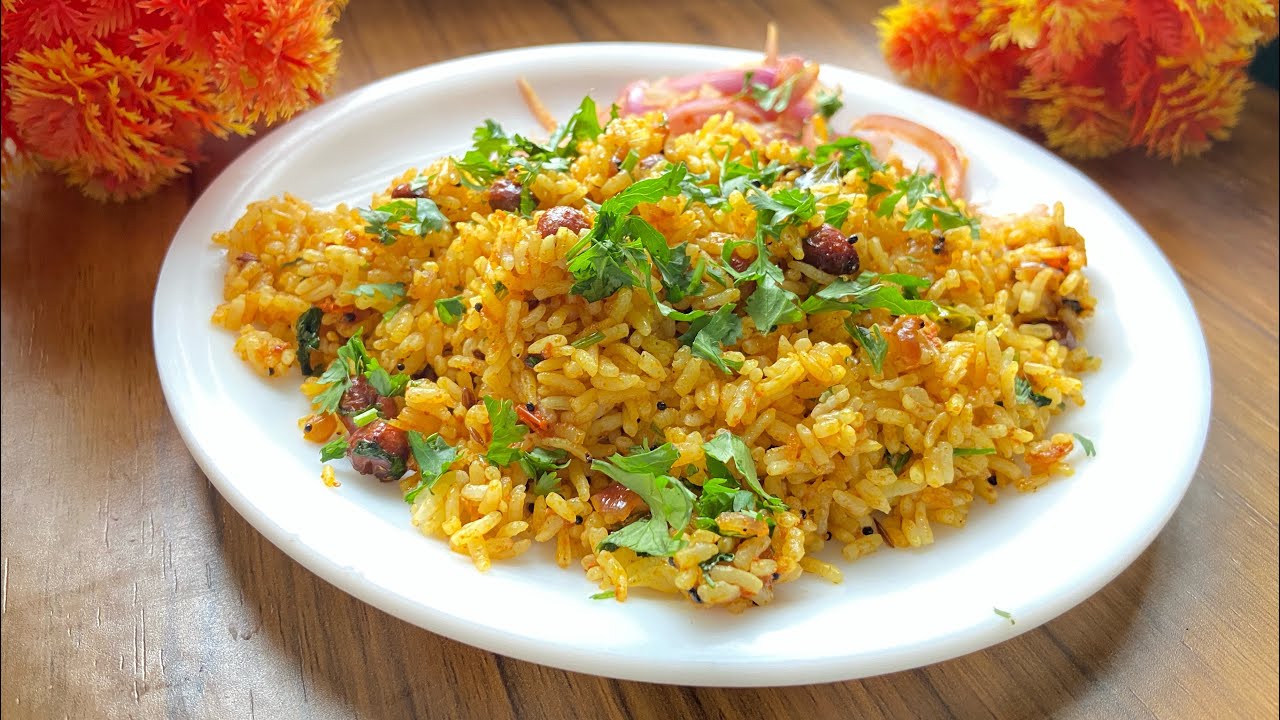 Fodni Rice Fodni Bhat recipe | फोडणी भात . 🍽️ - YouTube