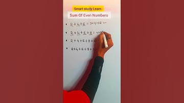 Sum Of Even Numbers | Sum Of Consecutive Even Numbers | Even Numbers Sum #shorts #mathstricks #trick