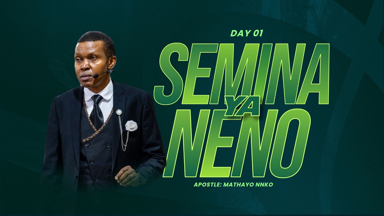 DAY 01 NJIA ZA MUNGU NA MATENDO YAKE | APOSTLE MATHAYO NNKO