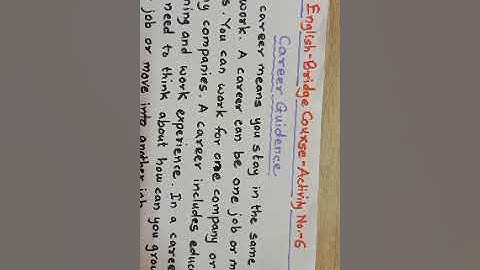 9th English, Bridge Course-Activity No.-6,A Speech on 