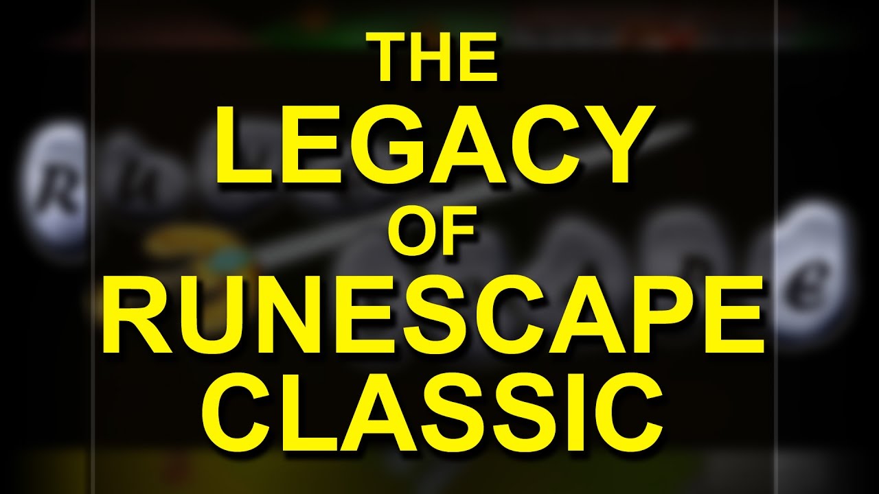 Runescape Classic was the best. RIP RSC! - YouTube