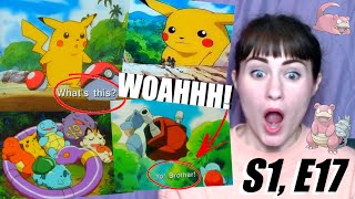REACTION: Pokemon Anime, S1 E17
