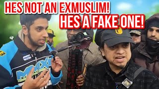 He's NOT an Ex-Muslim – He's a Fake! Mansur Vs Fake Muslim | Speakers Corner | Hyde Park